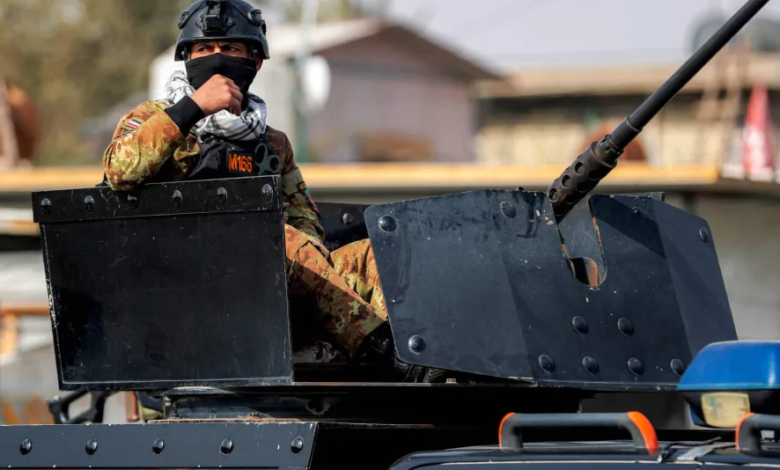 غارة جوية تستهدف معسكر الحشد الشعبي في الصويرة بالعراق