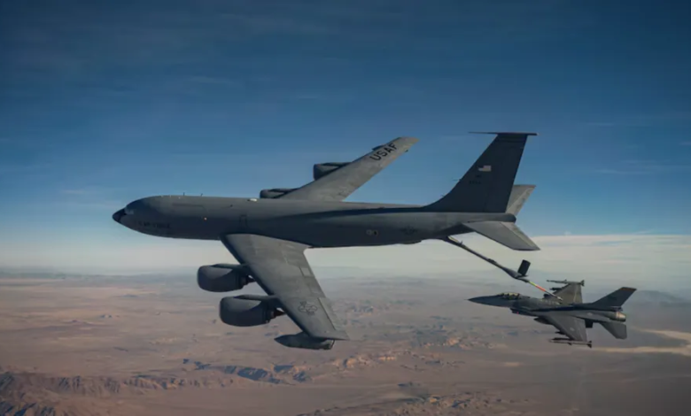 تحطم طائرة تزود بالوقود أميركية في غرب العراق: التفاصيل