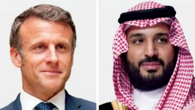 محمد بن سلمان وماكرون يبحثان خفض التصعيد الإقليمي
