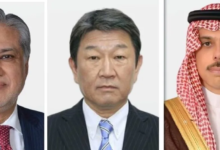 وزراء خارجية السعودية واليابان وباكستان يبحثون أمن المنطقة