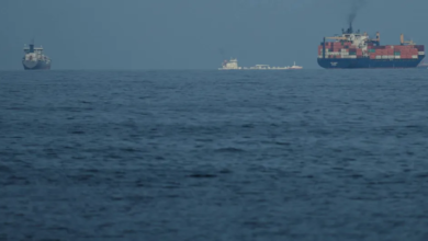 تفاصيل إصابة سفينة بمقذوف قبالة سواحل الإمارات ومضيق هرمز