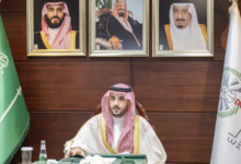 Prince Khalid bin Salman conveys the leadership's praise for the armed forces