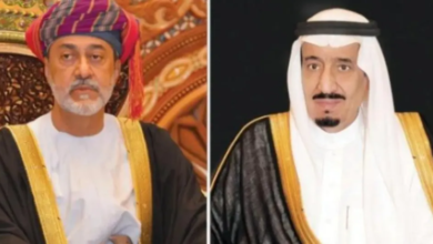 رسالة خطية من سلطان عُمان لخادم الحرمين لتعزيز العلاقات