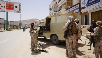 A security campaign to confiscate weapons and prevent their carrying in Wadi Hadramawt