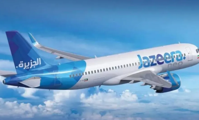 طيران الجزيرة تشغل رحلات من الدمام والقيصومة بالسعودية