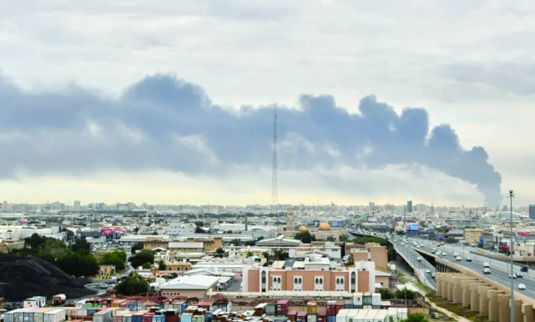 السداسي العربي يدين عدوان إيران ويحذر ميليشياتها بالعراق
