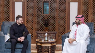 مباحثات محمد بن سلمان وزيلينسكي: تطورات الأزمة الأوكرانية
