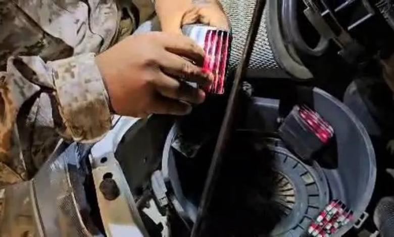 إحباط تهريب حبوب مخدرة عبر منفذ الوديعة إلى السعودية