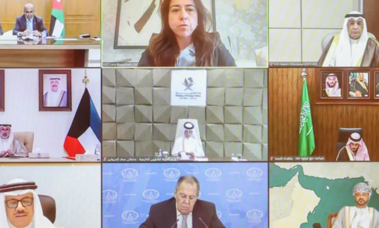 اجتماع وزاري خليجي أردني روسي لبحث التدخلات الإيرانية