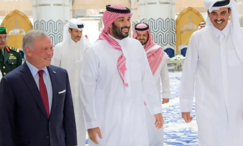 تنسيق سعودي أردني قطري لتعزيز أمن المنطقة واستقرارها