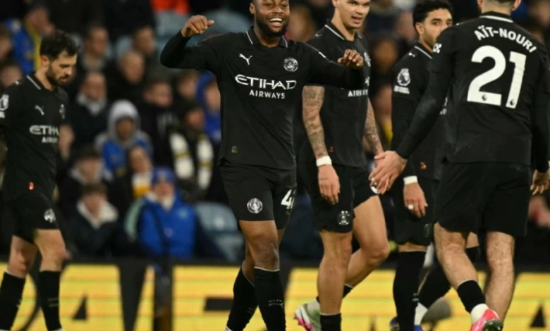 مانشستر سيتي يهزم ليدز ويقترب من أرسنال في الدوري الإنجليزي