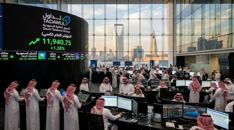 الأسهم السعودية تربح 98 مليار ريال بدعم أرامكو وارتفاع النفط
