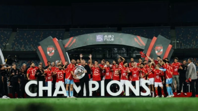 كاس تحسم بطل الدوري المصري رسمياً لصالح الأهلي وترفض طعن بيراميدز