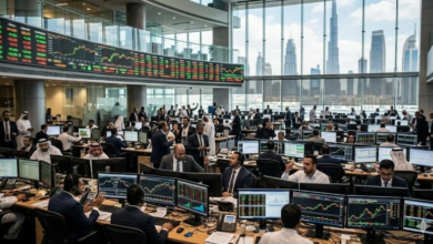 تراجع أسهم الإمارات وسوق دبي يهبط 4.6% بضغط جيوسياسي
