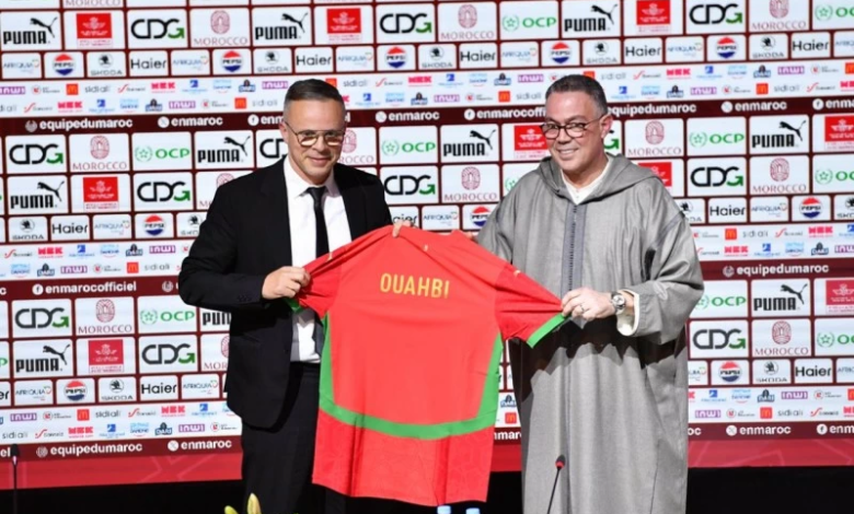 رحيل وليد الركراكي وتعيين محمد وهبي مدرباً للمغرب قبل مونديال 2026