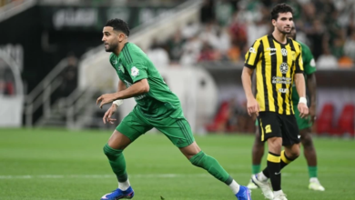 رياض محرز يعادل رقم السومة في ديربي جدة - أرقام وإحصائيات