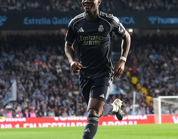 Real Madrid defeat Celta Vigo 2-1 with Valverde's late goal - La Liga