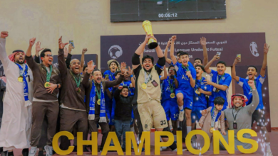 إنجاز تاريخي: نادي فيد بطلاً للدوري السعودي لكرة قدم الصالات