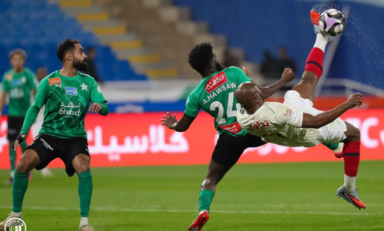 ملخص ريمونتادا ضمك ضد النجمة في دوري روشن السعودي