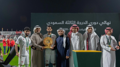 تتويج نادي القوارة بلقب دوري الدرجة الثالثة السعودي