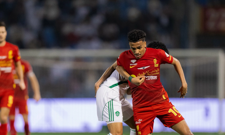 ريمونتادا تاريخية في مباراة القادسية والأهلي بدوري روشن