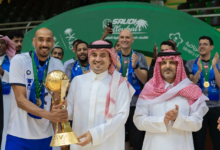 تتويج طائرة الهلال بلقب الدوري السعودي الممتاز للكرة الطائرة