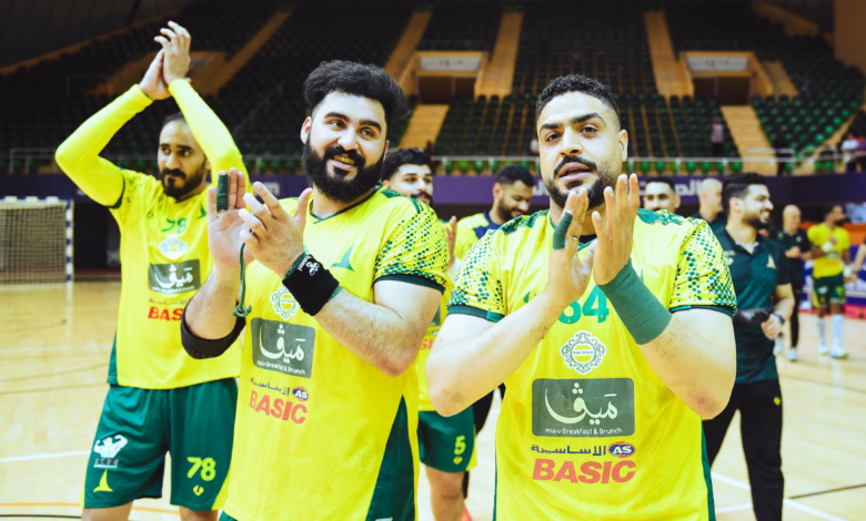 نادي الخليج لكرة اليد يقترب من حسم لقب الدوري السعودي