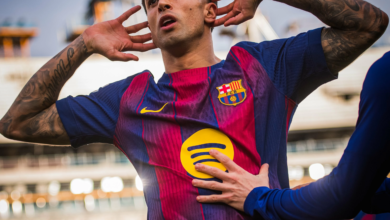 نجم الهلال المعار يقود برشلونة لاكتساح إشبيلية بالدوري