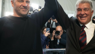 How did Hansi Flick decide the Barcelona elections in favor of Laporta?