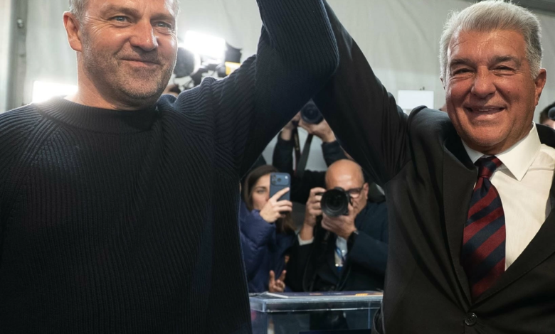 كيف حسم هانسي فيليك انتخابات برشلونة لصالح لابورتا؟