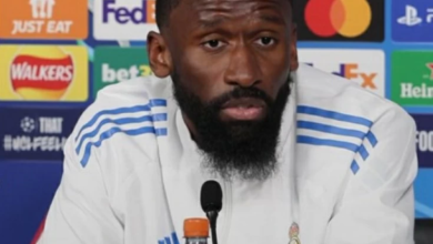Rudiger cuts short his press conference due to the Maghrib prayer call and the City match