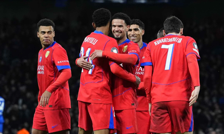 تأهل باريس سان جيرمان لربع النهائي بعد اكتساح تشيلسي