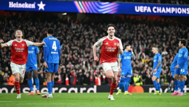 تأهل أرسنال لربع نهائي دوري أبطال أوروبا على حساب ليفركوزن