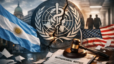 انسحاب الأرجنتين من الصحة العالمية: الأسباب والتداعيات