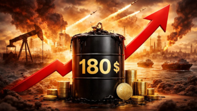 أسعار النفط قد تبلغ 180 دولاراً: صدمة اقتصادية عالمية