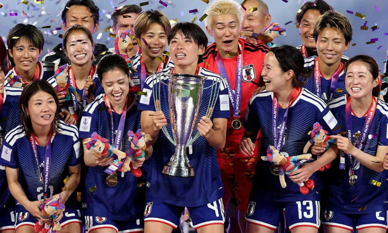 اليابان تهزم أستراليا وتتوج بلقب كأس آسيا للسيدات