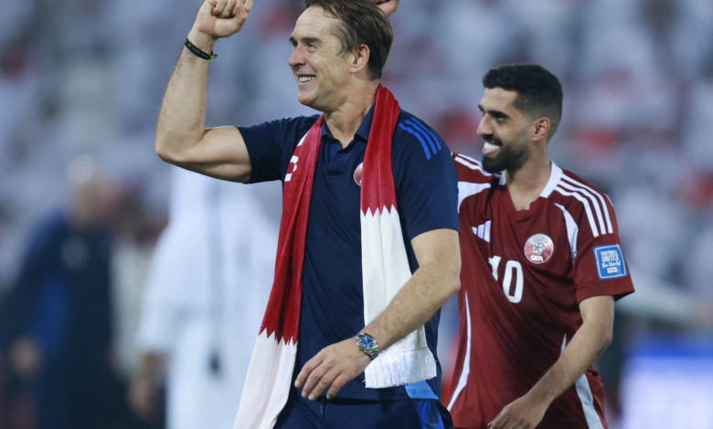 Qatar's squad list under Lopetegui in preparation for the 2026 World Cup