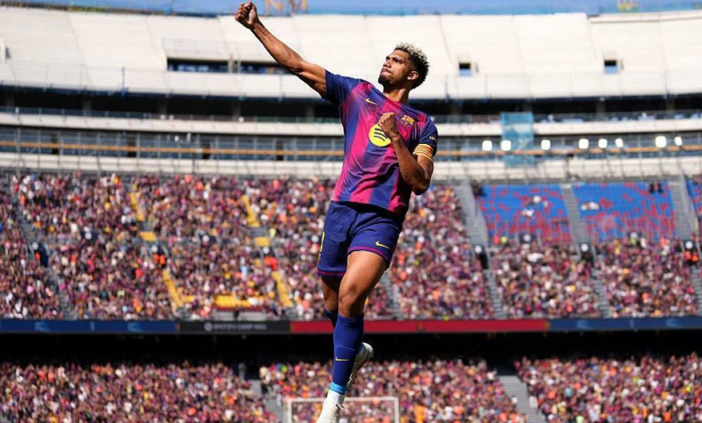 أراوخو يقود برشلونة لفوز صعب على رايو فايكانو بالدوري