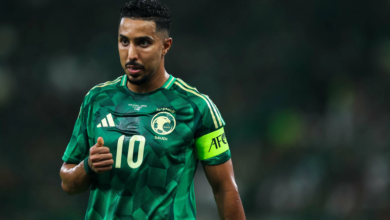 A knee injury will keep Salem Al-Dawsari out of the matches against Egypt and Serbia