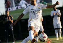 ريال مدريد يختبر كريستيانو رونالدو جونيور تمهيداً لضمه