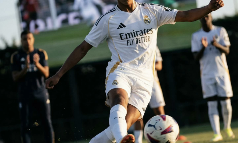 ريال مدريد يختبر كريستيانو رونالدو جونيور تمهيداً لضمه