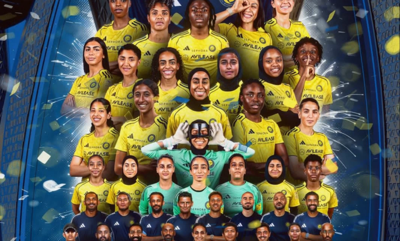 النصر يتوج بلقب الدوري الممتاز للسيدات بعد اكتساح الهلال