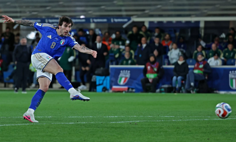 Italy defeats Ireland and moves closer to qualifying for the 2026 World Cup