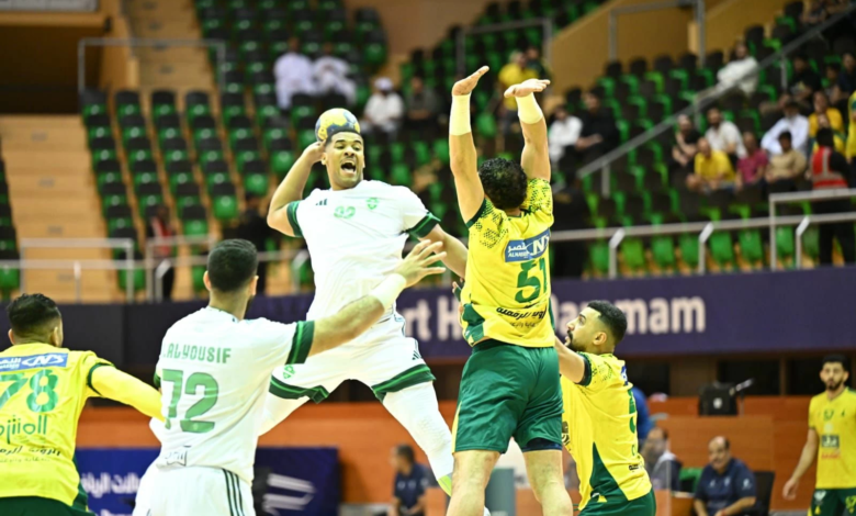 الخليج يتأهل لنصف نهائي كأس الاتحاد السعودي لكرة اليد