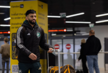 إصابة مندش في الكاحل تربك تدريبات المنتخب السعودي بصربيا