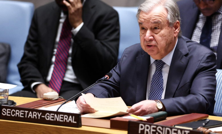 غوتيريش يحذر من المجهول.. مجلس الأمن يبحث التصعيد العسكري في إيران