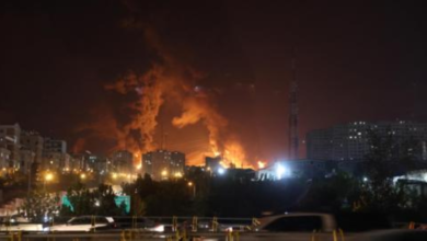 ضربات قرب طهران: استهداف مركز شرطة وضحايا تحت الأنقاض