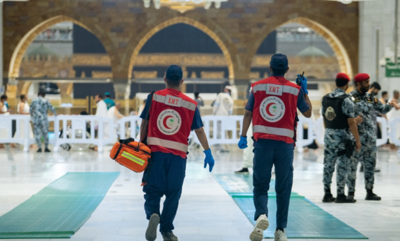 الهلال الأحمر بمكة: 15 ألف بلاغ في أوائل رمضان