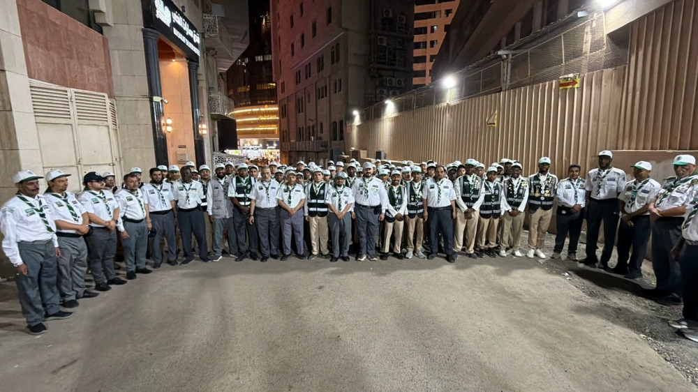 الكشافة السعودية في الميدان