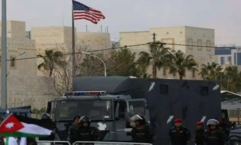 إخلاء السفارة الأمريكية في الأردن مؤقتاً بسبب تهديدات أمنية